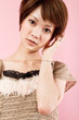 Portrait of young woman Portrait of young woman