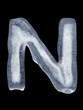 Eis Buchstabe N