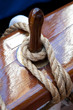 Rope control the sails