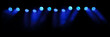 Lights and smoke
