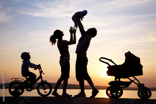 Photo: Happy family Happy family