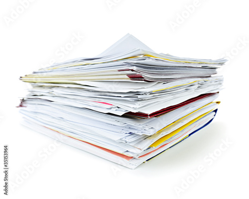 Photo: Folders with documents Folders with documents