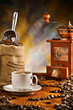 coffee items on table