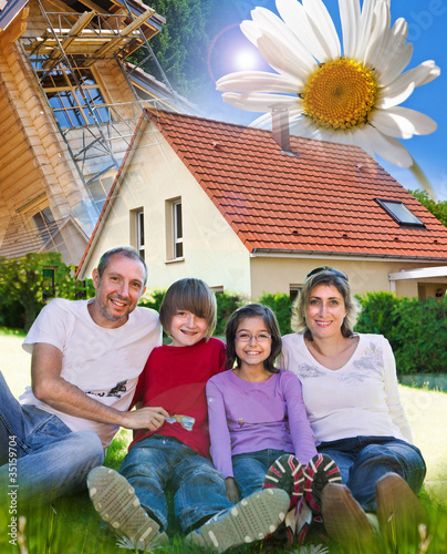 Photo: Famille heureuse Famille heureuse