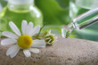 Homöopathie - Tropfen mit Kamille
