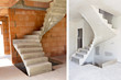 Escalier béton
