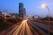 Evening view on Tel Aviv, Israel.