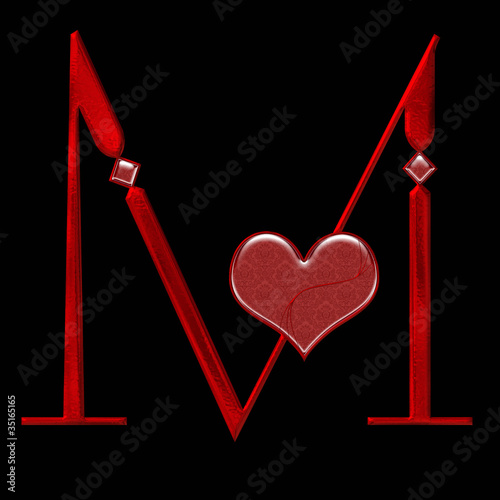 Alphabet M Love