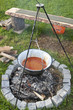 Foto: Feuerstelle mit Gulasch Feuerstelle mit Gulasch