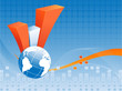 abstract bar graphs