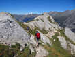Crête du Mont Charvet (fond : Mont Blanc), Vanoise