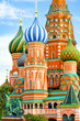 Domes of the famous Head of St. Basil's Domes of the famous Head of St. Basil's