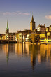 Photo: Morning light in Limmat River, Zurich Morning light in Limmat River, Zurich