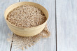 Schale mit Sesam