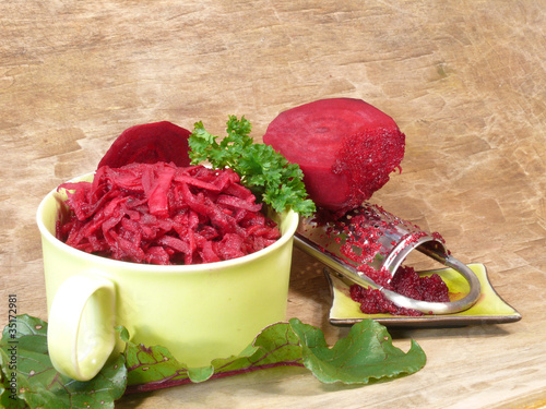 Photo: Rote Rübensalat (Rohkost) Rote Rübensalat (Rohkost)