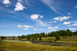 Photo: Grassland and river Grassland and river