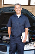 Mechanic bei der Arbeit