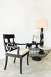 Contemporary seating combination in black Contemporary seating combination in black