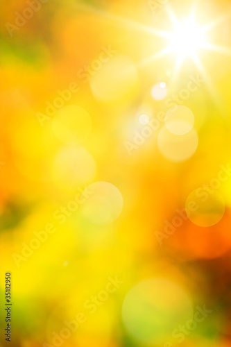 Illustration: Art abstract autumn background Art abstract autumn background