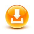 icône flèche téléchargement / downloading icon