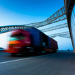 truck motion blur