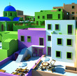 Greek village