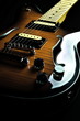 Artisttic shot of a Vintage Guitar
