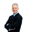 Portrait of a smiling handsome senior businessman