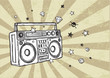 Retro Boom Box