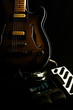 Artisttic shot of a Vintage Guitar