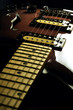Artisttic shot of a Vintage Guitar