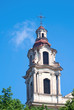Bell tower of st. Raphael church in Vilnius, Lithuania