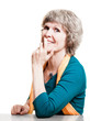 Confident older woman