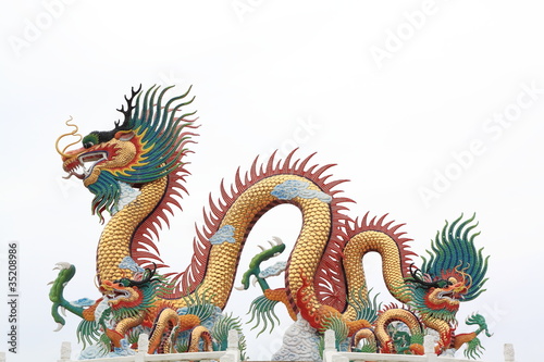 Photo: dragon statue dragon statue