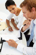 Business meeting in an office Business meeting in an office