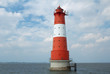 Lighthouse Arngast, Jadebusen, Germany Lighthouse Arngast, Jadebusen, Germany
