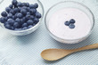 Yogurt and Blueberry