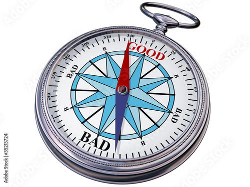 Illustration: Moral compass Moral compass
