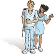 Médecin et Infirmière