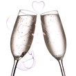 Champagne kisses