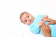Portrait of an infant baby boy