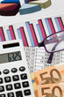 Foto: Taschenrechner und Statistik Taschenrechner und Statistik
