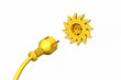 Stecker Steckdose Sonne Solarstrom