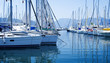 Yachts in the harbor