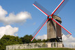 Bonnesiere windmill, Bruges, Belgium, Europe Bonnesiere windmill, Bruges, Belgium, Europe