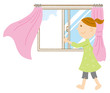 Open window