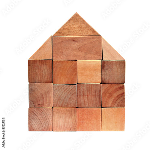 Photo: Holzklötze Haus Holzklötze Haus