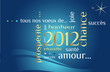 Carte de voeux bonne année 2012 Carte de voeux bonne année 2012