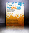 Presentation of flyer design content background. editable