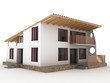 The house with sloping roof №5
